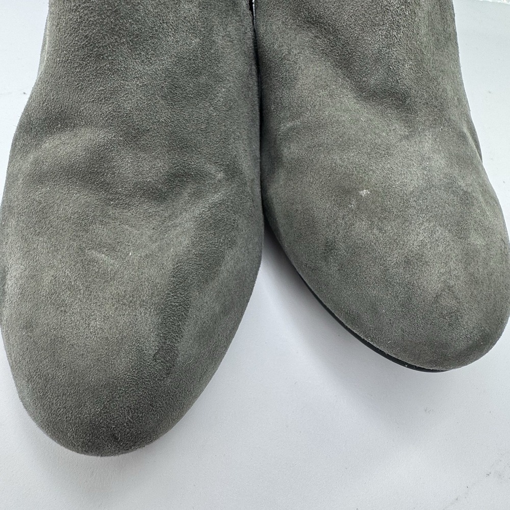 VIONIC Women's Size 9 Stanton Gray Suede Comfort Wedge Ankle Boots Booties - Picture 5 of 11